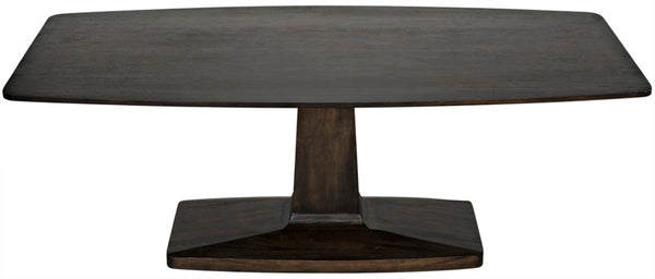 Noir Travis Table - Timeless Solid Walnut Design for Dining Rooms and Entertaining Spaces, Seats 6-8 Ebony Walnut GTAB540EB