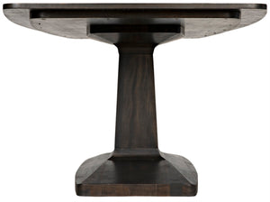Noir Travis Table - Timeless Solid Walnut Design for Dining Rooms and Entertaining Spaces, Seats 6-8 Ebony Walnut GTAB540EB