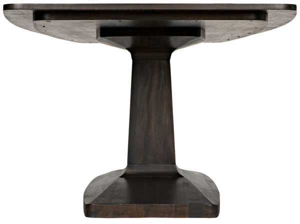 Noir Travis Table - Timeless Solid Walnut Design for Dining Rooms and Entertaining Spaces, Seats 6-8 Ebony Walnut GTAB540EB