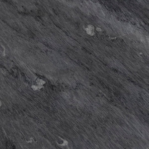 Noir Joni Table 36" - Industrial Elegance with Bianco Crown Marble Top for Modern Dining Spaces Matte Black GTAB599MTB-36