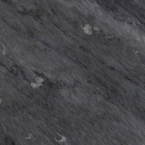 Noir Joni Table 36" - Industrial Elegance with Bianco Crown Marble Top for Modern Dining Spaces Matte Black GTAB599MTB-36