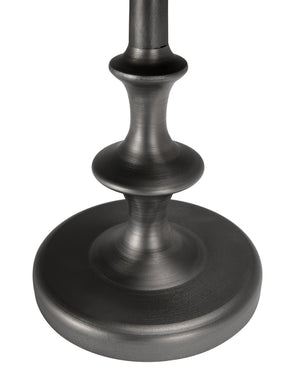 Noir Terni Side Table - Elegant Matte Black Cast Iron Accent Table for Modern & Classic Spaces GTAB634MT