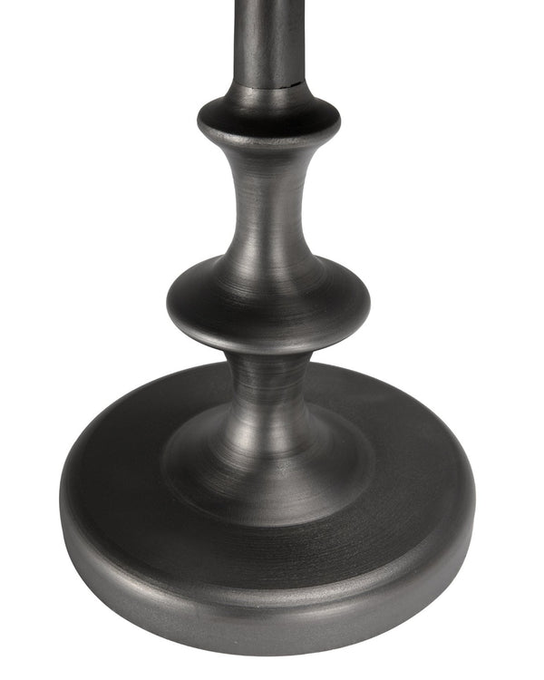 Noir Terni Side Table - Elegant Matte Black Cast Iron Accent Table for Modern & Classic Spaces GTAB634MT