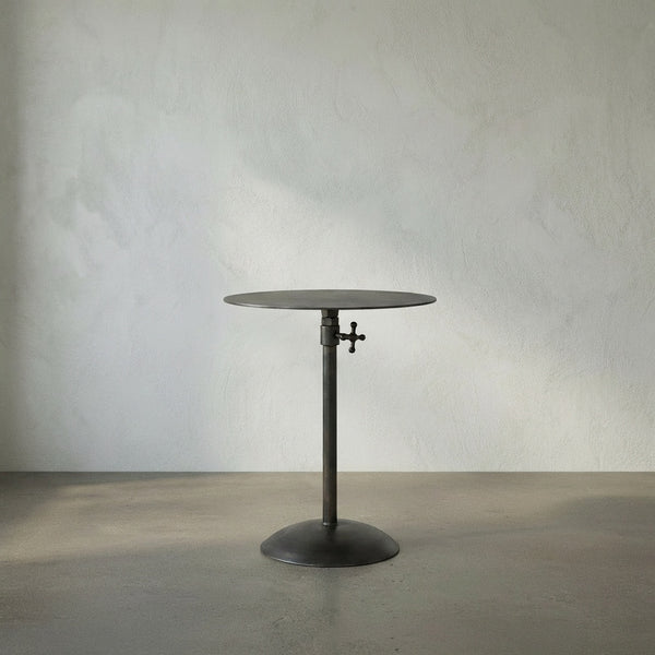 Felix Handcrafted Iron Side Table with Artisan Finish for Modern and Industrial Interiors