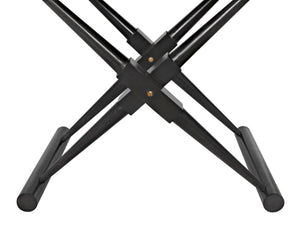 Noir Zanta Hand-Carved Mahogany Side Table - Timeless Artisan Accent for Modern & Traditional Decor Pale GTAB671P