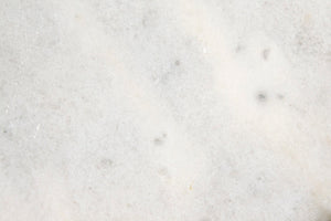 Noir Edith Adjustable Side Table with Bianco Crown Marble Top for Modern and Mid-Century Spaces Antique Brass | Small GTAB679MB-S