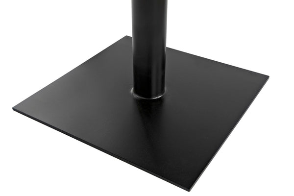 Noir Mies Black Iron Side Table - Artisan-Crafted, Stylishly Minimalist Design for Modern Interiors GTAB774MTB