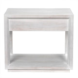 Antony Side Table White Wash GTAB830WH White Wash Noir