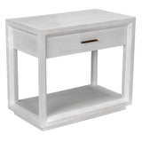 Antony Side Table White Wash GTAB830WH White Wash Noir