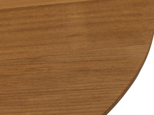 Noir Ford Small Side Table - Elegant Gold Teak Top with Sturdy Matte Black Iron Base for Modern Spaces GTAB857SGT