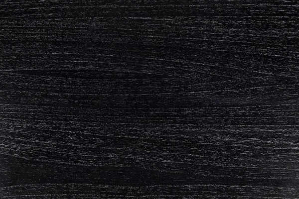 Noir Hugo Side Table - Hand-Carved Mahogany with Unique Round Design for Stylish Living Room Accents Hand Rubbed Black GTAB886HB