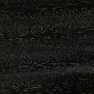 Noir Melbourne Sculptural Side Table - Bold Brutalist Design with Matte Black Finish for Modern Interiors GTAB9026BKW