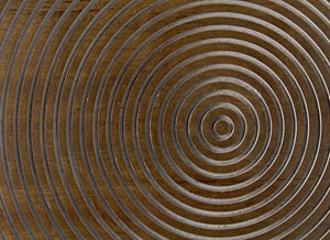 Noir Saturn Side Table - Artisan-Crafted Dark Walnut Accent for Modern Spaces, Stylish & Functional Design GTAB976DW