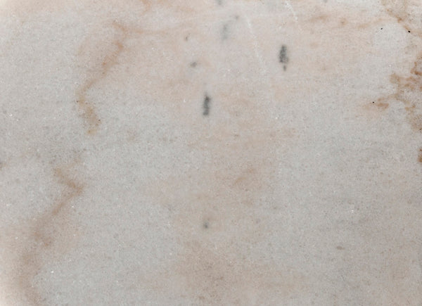 Noir Nox Side Table - Artisan-Crafted Elegance for Modern Living Spaces with Luminous Marble Finish White Marble GTAB977W