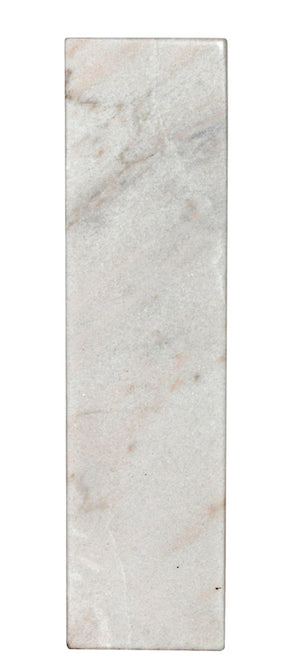 Noir Aero Side Table – Artisan-Crafted Elegance for Modern Living Spaces with Timeless Marble Finish White Marble GTAB978W