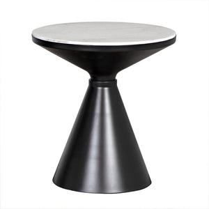 Marley Side Table GTAB996MTB Matte Black Noir