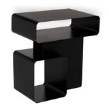 Danville Side Table GTAB999MTB Matte Black Noir