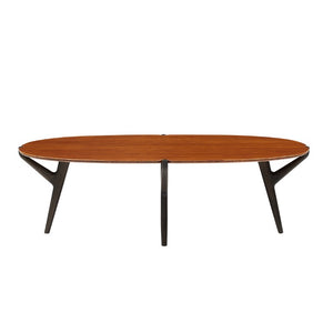 Greenington Tofino Solid Moso Bamboo Coffee Table Sculptural Organic Base for Modern Living Rooms GTF004AM
