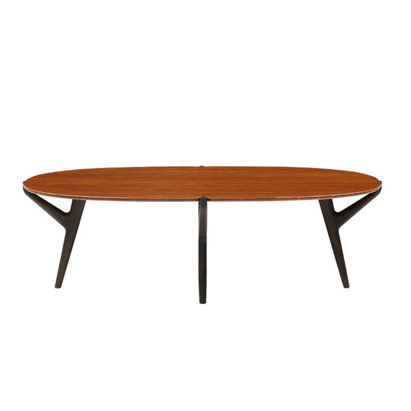 Greenington Tofino Solid Moso Bamboo Coffee Table Sculptural Organic Base for Modern Living Rooms GTF004AM