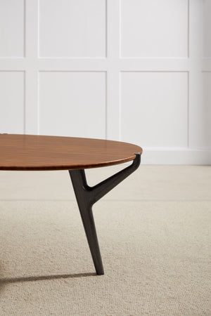 Greenington Tofino Solid Moso Bamboo Coffee Table Sculptural Organic Base for Modern Living Rooms GTF004AM
