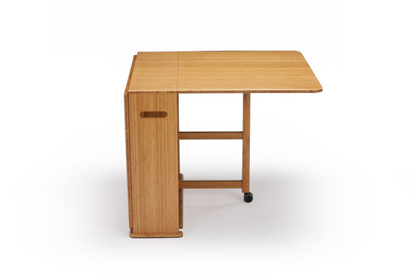 Greenington Linden Gateleg Bamboo Dining Table Space Saving Convertible Console for Small Rooms GTL001CA