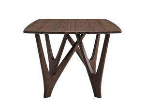 Greenington Vetra Solid Bamboo Dining Table Sculptural V-base Seats Eight Eco Friendly Wood GV0001BL