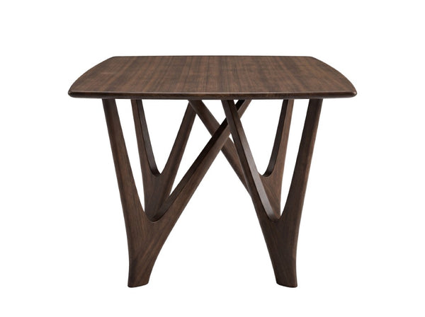 Greenington Vetra Solid Bamboo Dining Table Sculptural V-base Seats Eight Eco Friendly Wood GV0001BL