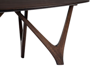 Greenington Vetra Solid Bamboo Dining Table Sculptural V-base Seats Eight Eco Friendly Wood GV0001BL