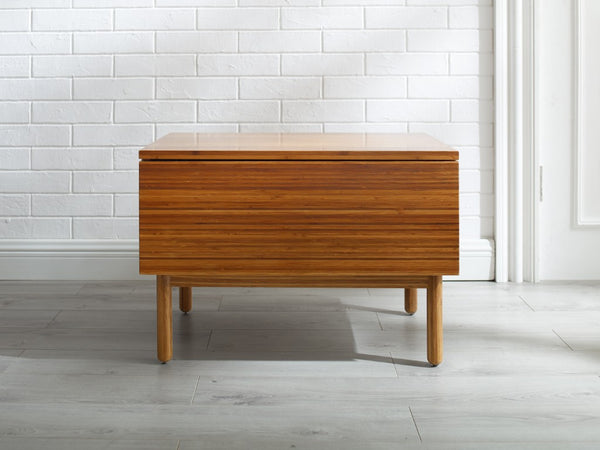 Greenington Ventura Solid Bamboo Nightstand with Dovetail Drawer and Tapered Legs for Modern Bedrooms GVA0004AM