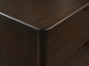Greenington Weston Six Drawer Solid Bamboo Dresser Mid-century Modern Bedroom Storage GW0005BL