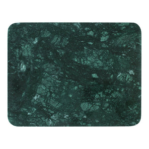 Moe's Home Tullia Accent Table - Modern Marble Design With I-beam Form For Stylish Home Décor And Elegance Green Forest Green Marble Gz-1153-27