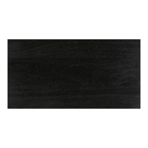 Moe's Home Hayden Nightstand - Elegant Mango Wood Design With Leather Front And Soft-close Drawers For Storage Brown Mango Wood Frame & Case,Top Grain Goat Leather Pasted On Mdf Drawer Front Gz-1179-03