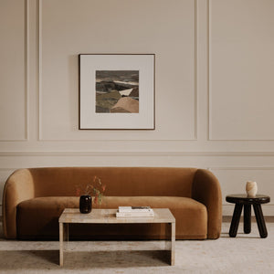 Moe's Home Rosa Coffee Table - Stunning Rosso Marble Design With Bold Gold Veining For Elegant Living Spaces Multicolor Italian Beige Travertine Marble,Italian Panther Stone Gz-1182-37-0