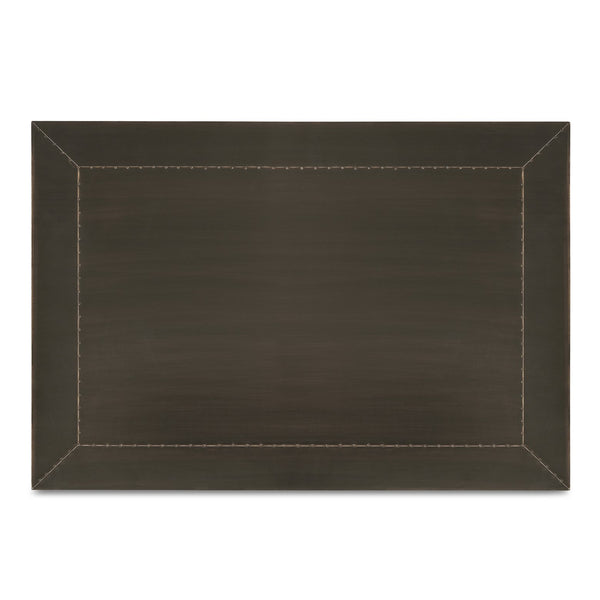 Moe's Home Dawson Nightstand - Elegant Hand-cladded Brass Design With Unique Patina Finish And Push-open Drawers Brown Brass Metal Sheet,Mdf Gz-1184-31