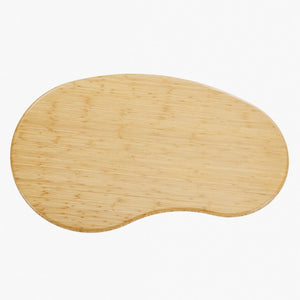 Greenington Zephyr Solid Bamboo Coffee Table Sculptural Organic Design for Modern Living Rooms Wheat GZ001WH