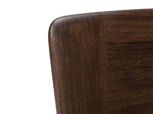 Greenington Zeva Queen Platform Bed Solid Moso Bamboo Curved Headboard Eco Friendly Modern Frame Black Walnut GZA001BL
