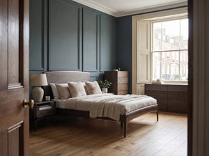 Greenington Zeva Solid Bamboo Dresser with Carved Fronts and Walnut Finish for Modern Bedrooms GZA005BL