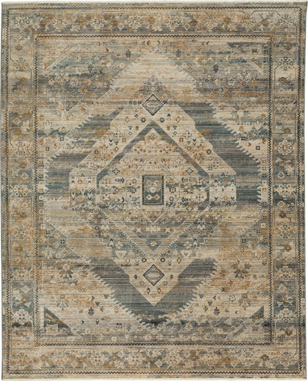 Gamin Grey 5' x 7' 10" Area Rug Karastan Rugs