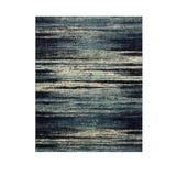 Geneva Indigo Abstract Area Rug 5'3