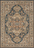 Gloucester Blue 5' 3" x 7' 10" Area Rug Karastan Rugs