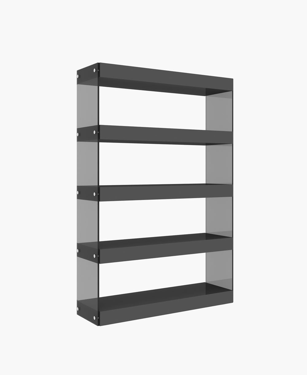 Cloud Curio Unit - Modern Wooden Display Cabinet with Glass Base, Stylish & Durable Storage Solution