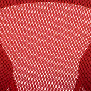 English Elm Alfred Mid-Back Mesh Swivel Office Chair with Chrome Base and Ergonomic Comfort for Productivity Red H-8369F-RED-GG