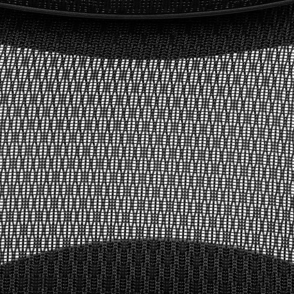 English Elm LO Ergonomic Mesh Office Chair with Adjustable Headrest, Lumbar Support, Synchro-Tilt for Comfort Black H-LC-1388F-1K-BK-GG