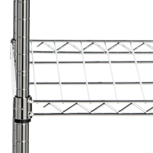 Safavieh Betsy Chrome Wire Adjustable Garment Rack - Stylish, Portable Storage For Clothes, Easy Assembly & Versatile Use HAC1008A