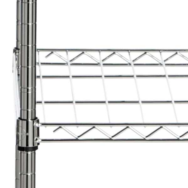 Safavieh Betsy Chrome Wire Adjustable Garment Rack - Stylish, Portable Storage For Clothes, Easy Assembly & Versatile Use HAC1008A