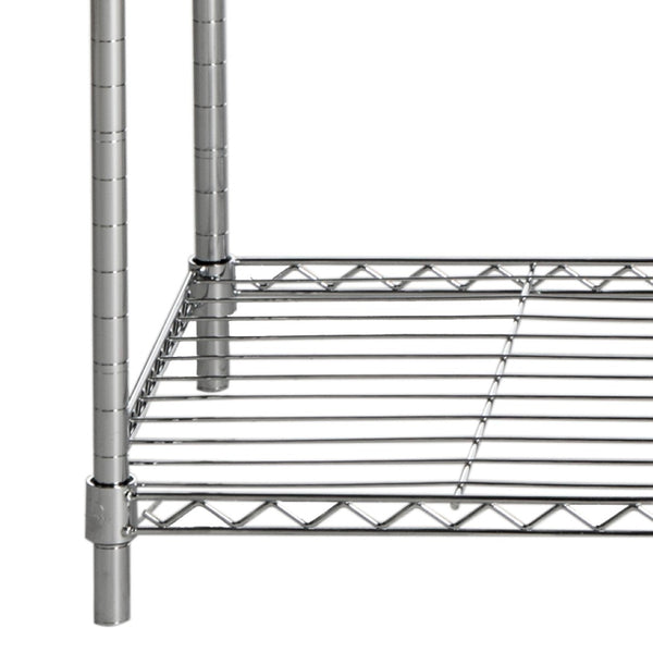 Safavieh Betsy Chrome Wire Adjustable Garment Rack - Stylish, Portable Storage For Clothes, Easy Assembly & Versatile Use HAC1008A