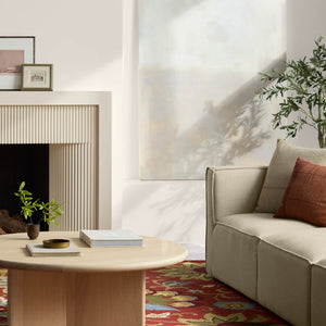 Jaipur Living Hacienda Zamora Hac11 Tufted Handmade 100% Wool Traditional Floral Indoor Rug Red, Blue 100% Wool, 100% Cotton Rug111762