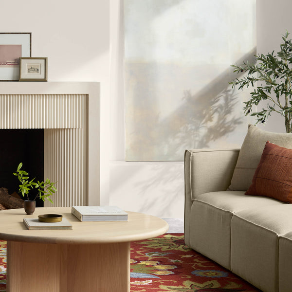 Jaipur Living Hacienda Zamora Hac11 Tufted Handmade 100% Wool Traditional Floral Indoor Rug Red, Blue 100% Wool, 100% Cotton Rug111762