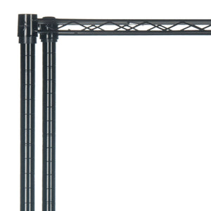 Safavieh Alpha 5-Tier Versatile Wire Shelving Unit For Efficient Storage In Home, Garage, Office, Or Pantry Black HAC2003A