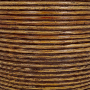 Safavieh Mikkel Laundry Basket - Elegant White & Honey Brown Rattan Design For Stylish Home Organization White ,Honey Brown Wash Rattan And Fabric Hac6503a